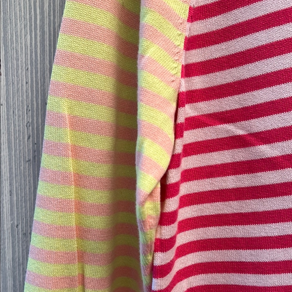 Lands' End Striped Cardigan - Picture 5 of 5